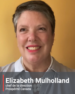 Photo de Elizabeth Mulholland, chef de la direction de Prospérité Canada
