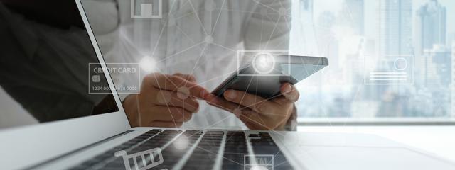 Computer and phone