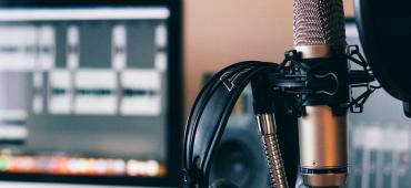 Podcast recording equipment